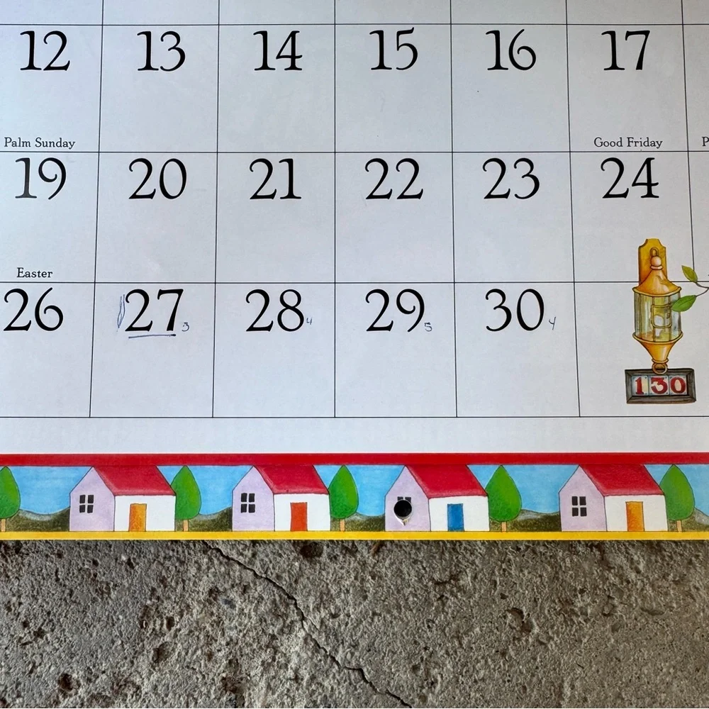 Mary Engelbreit 1992 Calendar Count Your Blessings‎